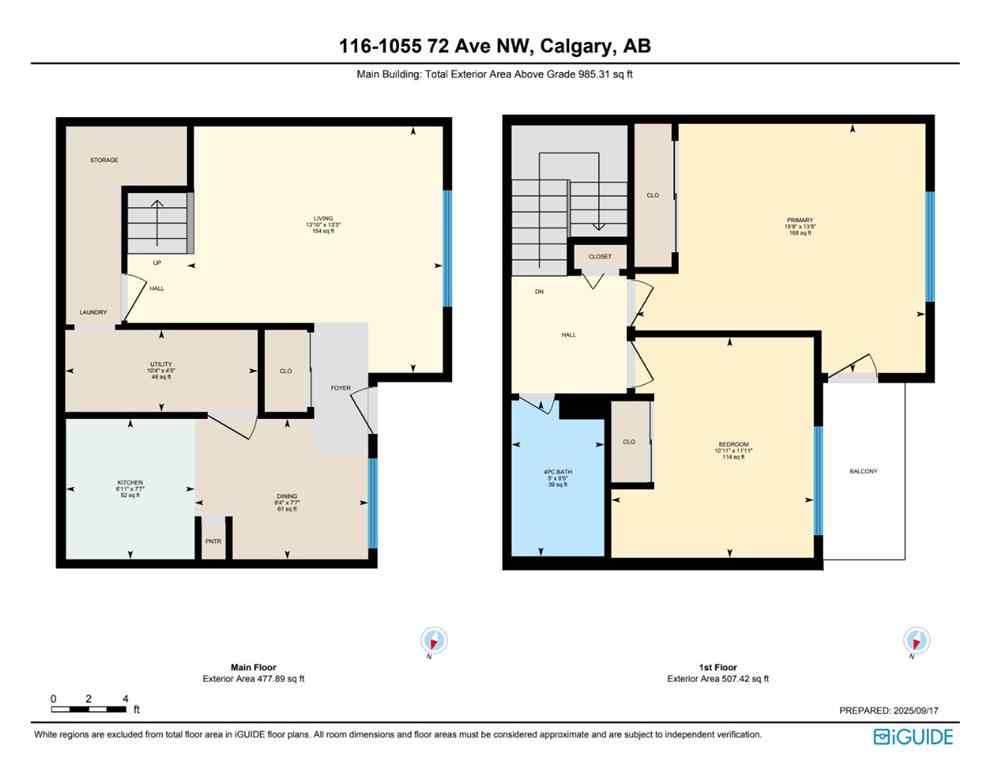 MLS® A2257300 - Unit #116 1055 72 Avenue NW in Huntington Hills Calgary, Residential