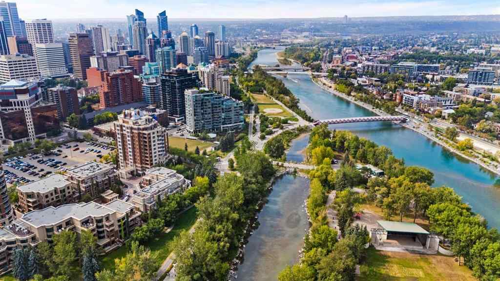 MLS® A2257369 - Unit #202 680 Princeton Way SW in Eau Claire Calgary, Residential