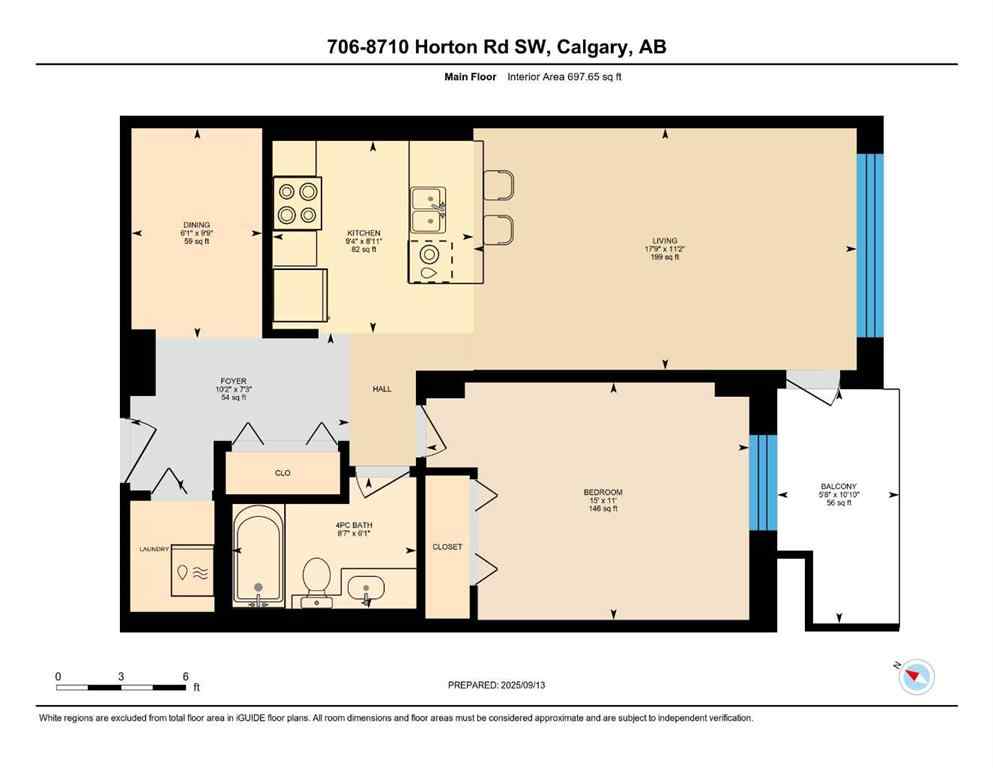 MLS® A2257376 - Unit #706 8710 Horton Road SW in Haysboro Calgary, Residential