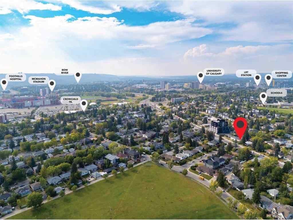 MLS® A2257380 - 2224 24 Avenue NW in Banff Trail Calgary, Residential