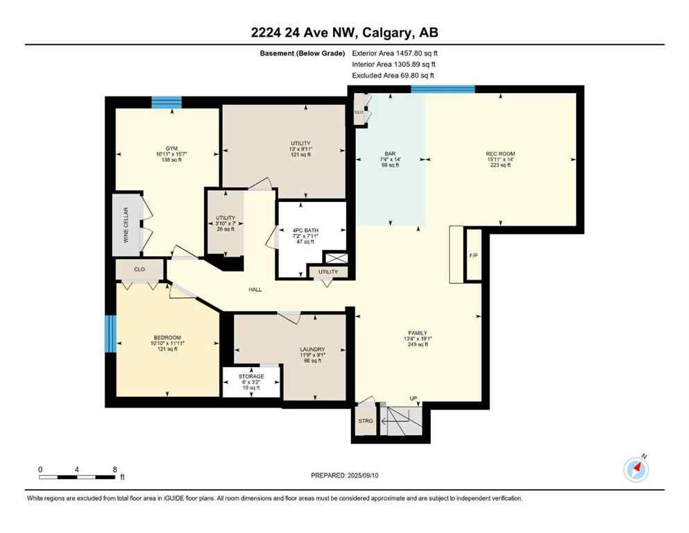 MLS® A2257380 - 2224 24 Avenue NW in Banff Trail Calgary, Residential
