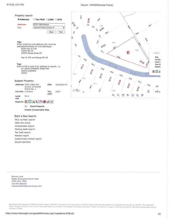MLS® A2257401 - 9702 108A Avenue  in NONE Clairmont, Residential
