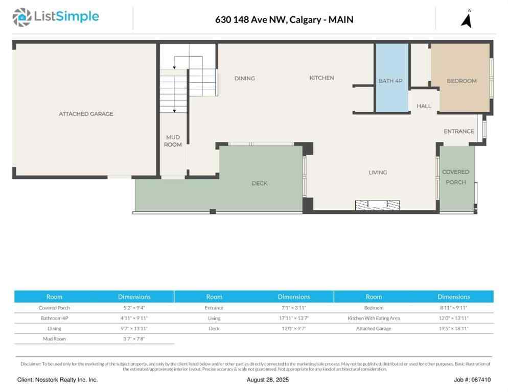 MLS® A2257406 - 630 148 Avenue NW in Livingston Calgary, Residential