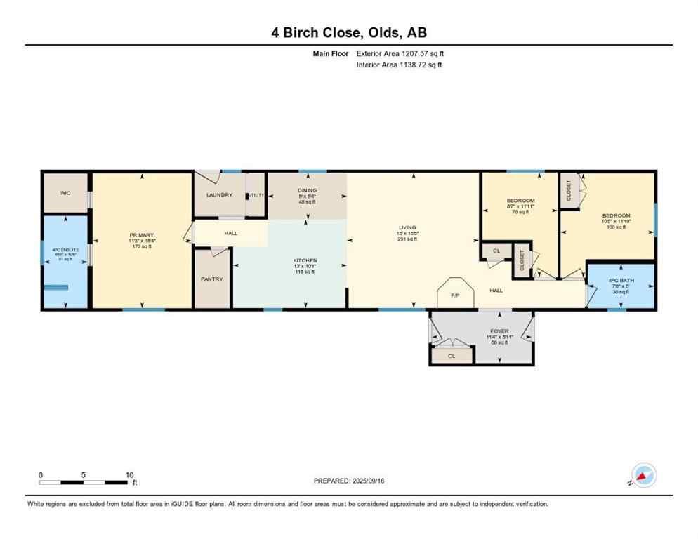 MLS® A2257415 - 4 Birch Close  in NONE Olds, Residential