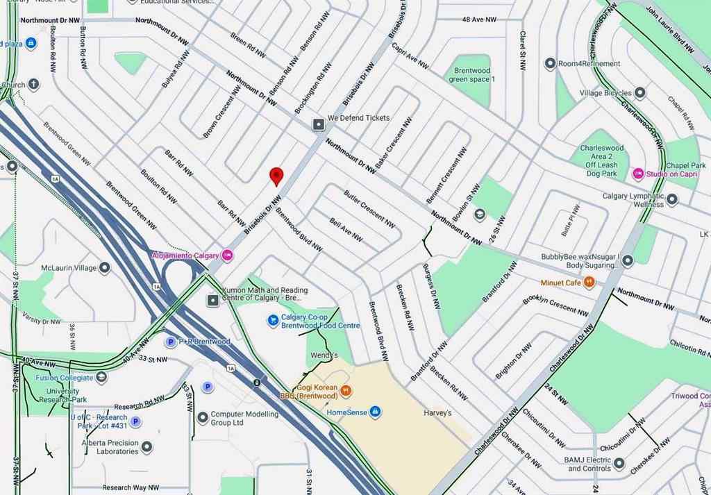 MLS® A2257431 - 4307 Brisebois Drive NW in Brentwood Calgary, Residential
