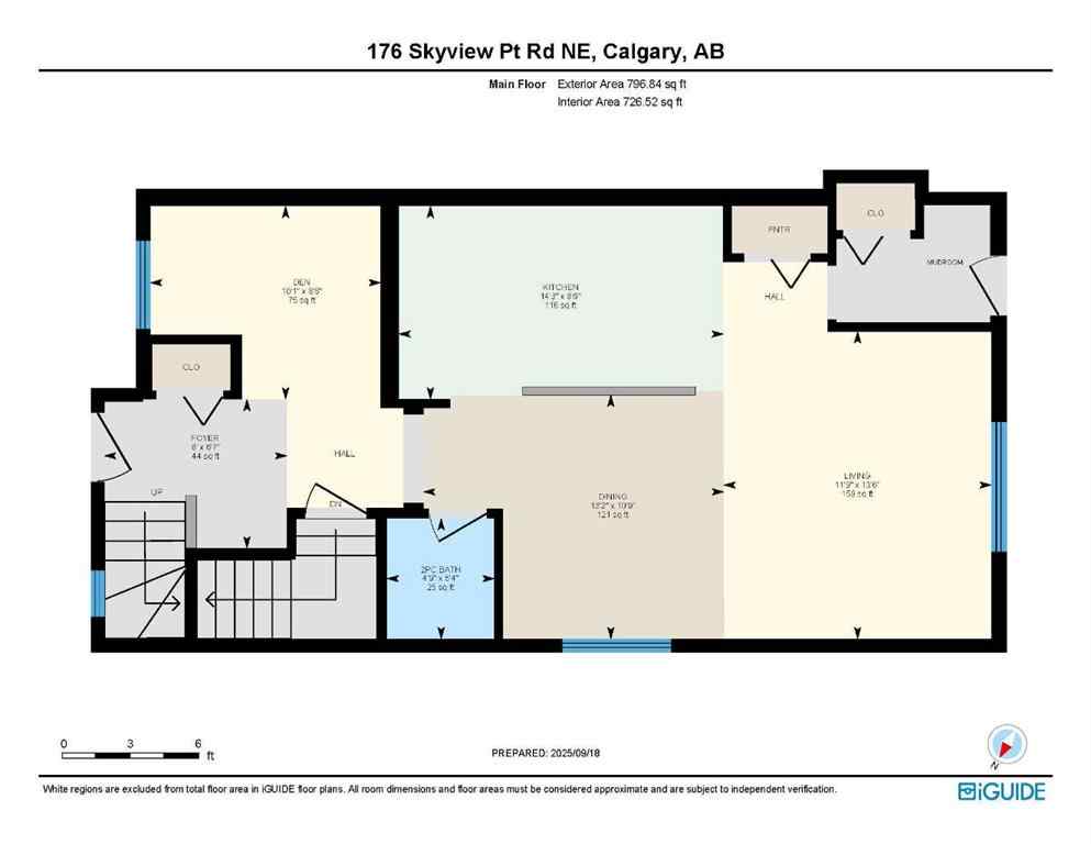 MLS® A2257432 - 176 Skyview Point Road NE in Skyview Ranch Calgary, Residential