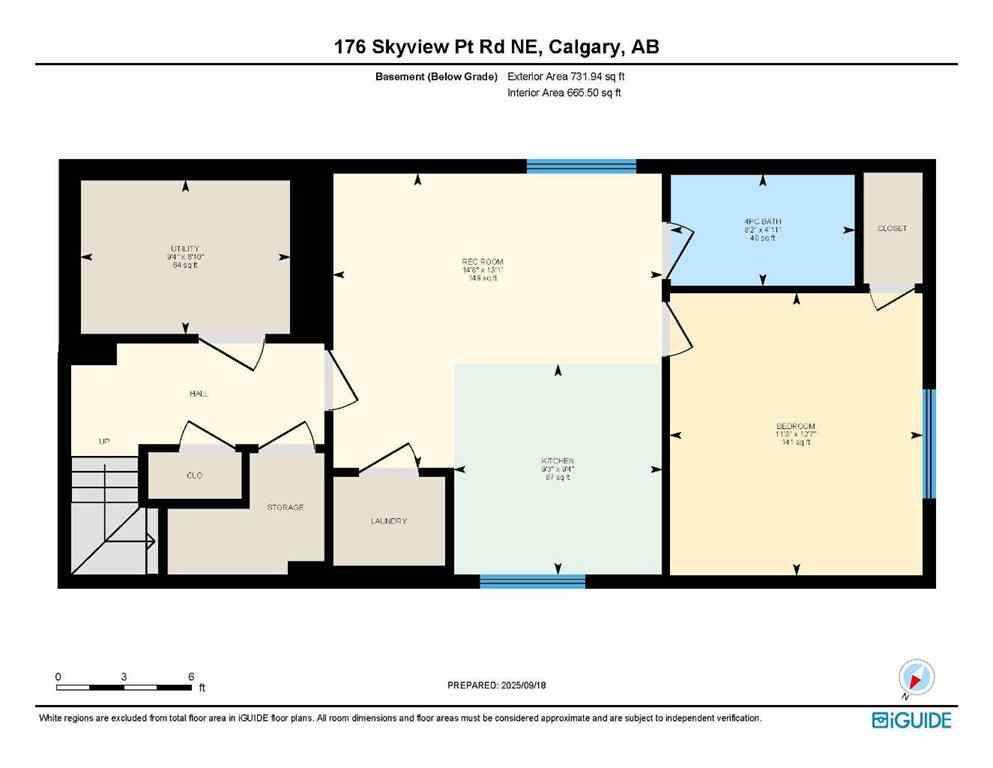 MLS® A2257432 - 176 Skyview Point Road NE in Skyview Ranch Calgary, Residential