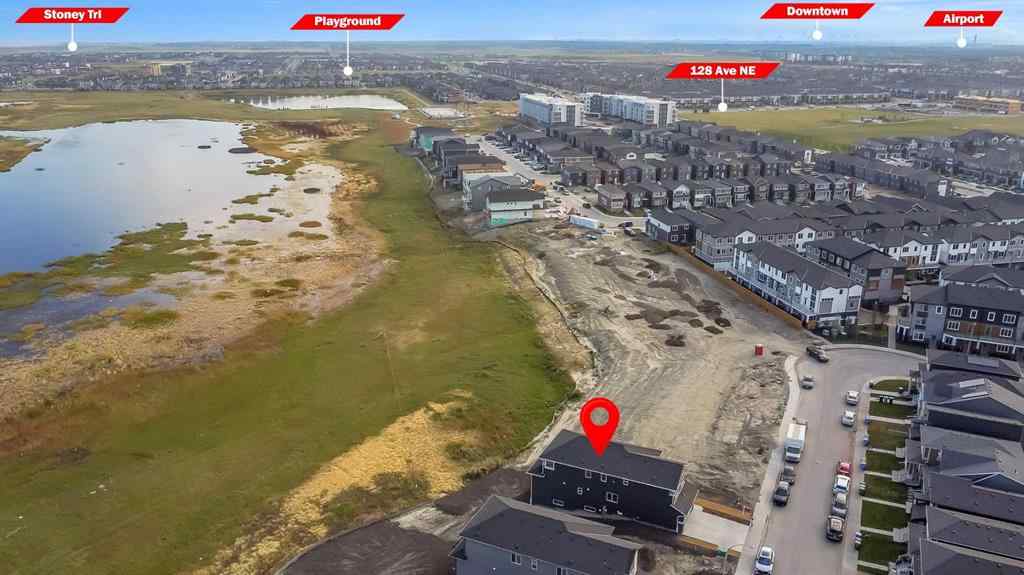 MLS® A2257435 - 100 Corner Glen Manor NE in Cornerstone Calgary, Residential