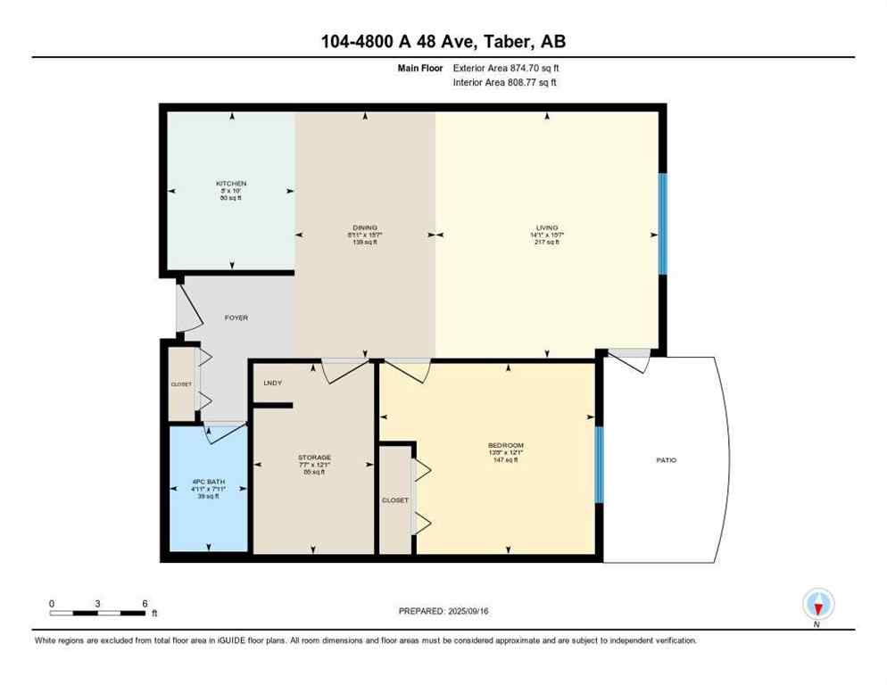 MLS® A2257444 - Unit ##104 4800 A 48 Avenue  in NONE Taber, Residential