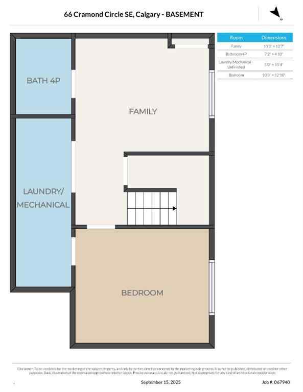 MLS® A2257455 - 66 Cramond Circle SE in Cranston Calgary, Residential