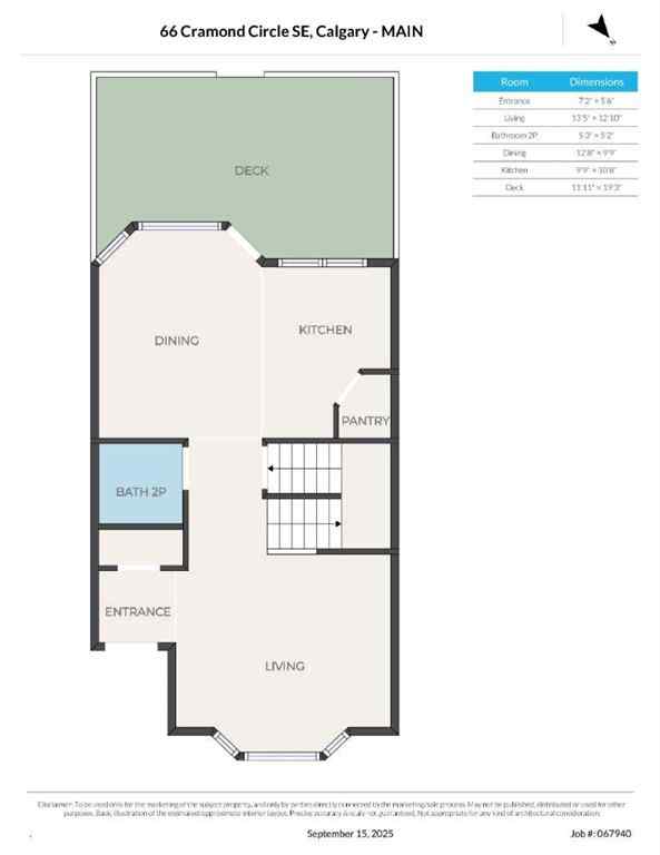 MLS® A2257455 - 66 Cramond Circle SE in Cranston Calgary, Residential