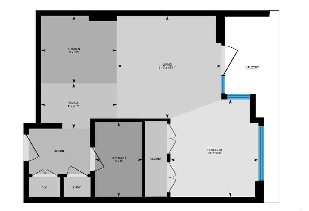 MLS® A2257499 - Unit #701 1500 7 Street SW in Beltline Calgary, Residential