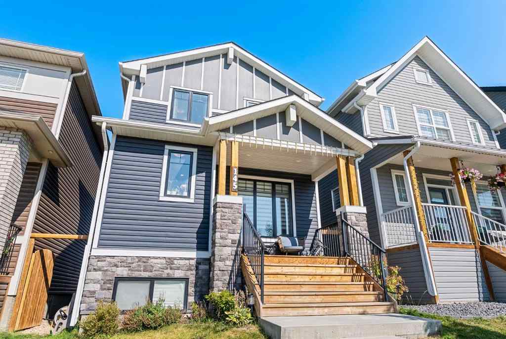 MLS® A2257503 - 145 Lucas Crescent NW in Livingston Calgary, Residential