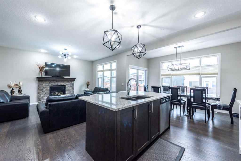 MLS® A2257535 - 134 Howse Rise NE in Livingston Calgary, Residential