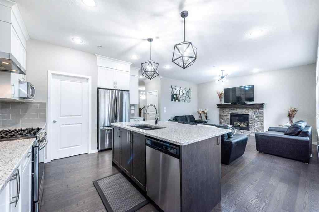 MLS® A2257535 - 134 Howse Rise NE in Livingston Calgary, Residential