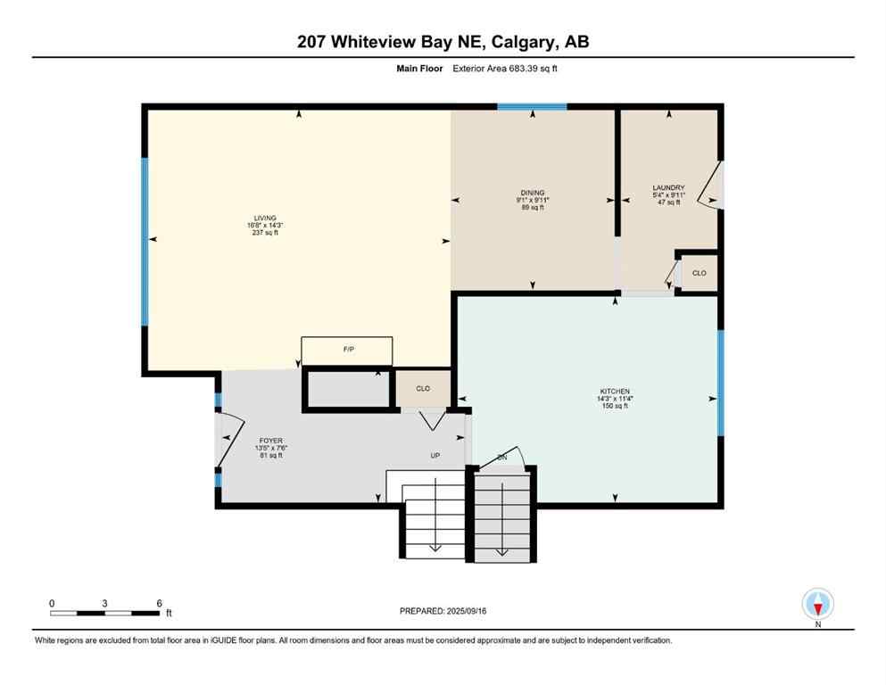 MLS® A2257547 - 207 Whiteview Bay NE in Whitehorn Calgary, Residential