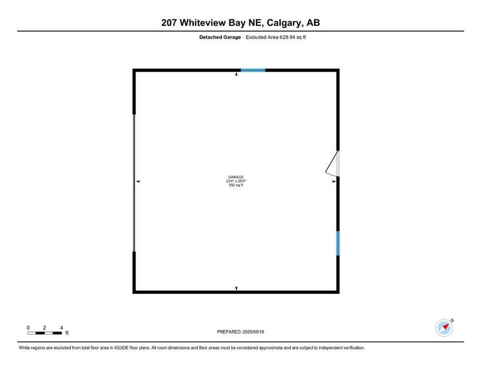 MLS® A2257547 - 207 Whiteview Bay NE in Whitehorn Calgary, Residential