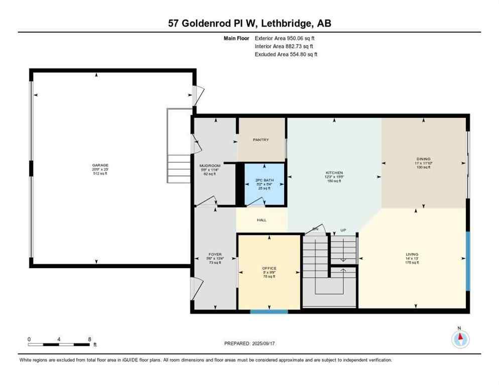 MLS® A2257560 - 57 Goldenrod Place W in Country Meadows Estates Lethbridge, Residential