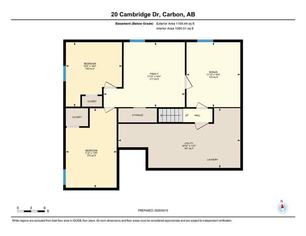 MLS® A2257589 - 20 Cambridge Drive  in NONE Carbon, Residential