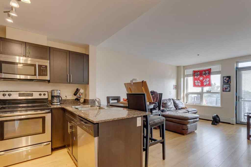 MLS® A2257596 - Unit #414 955 Mcpherson Road NE in Bridgeland/Riverside Calgary, Residential