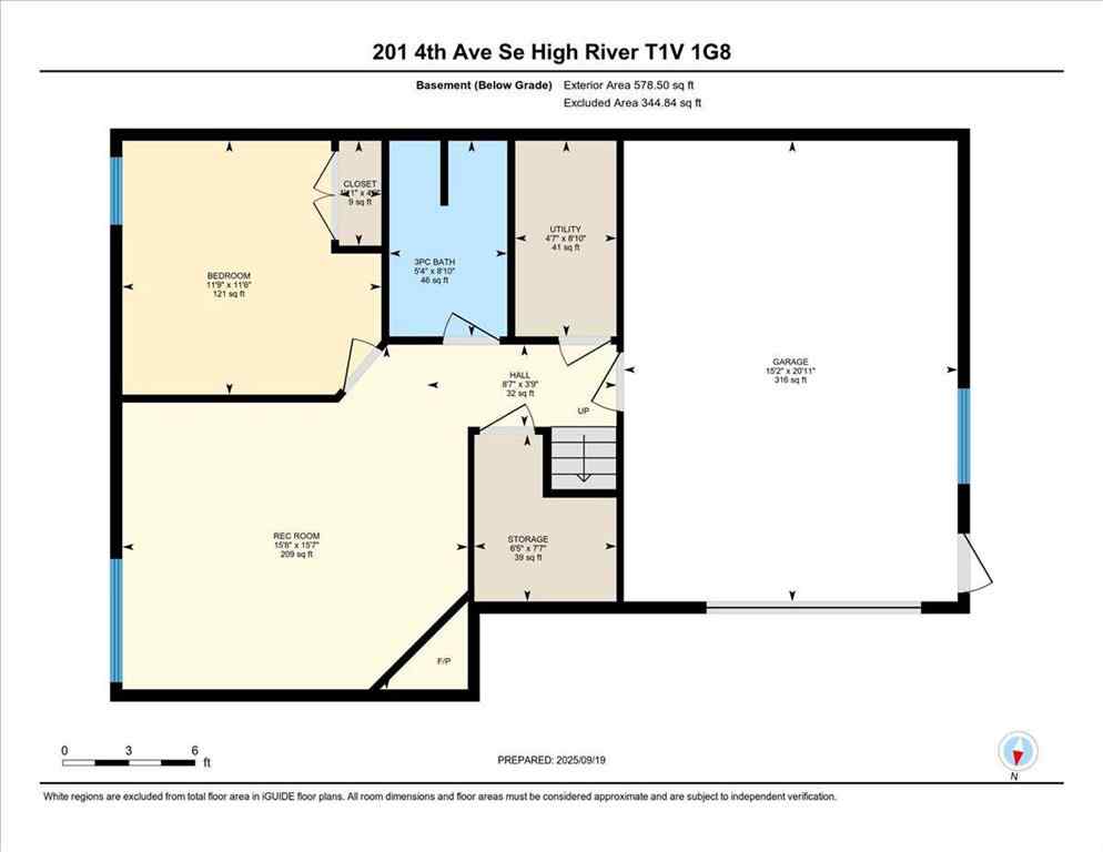 MLS&reg; # A2257605 - 201 4 Avenue SE in Downtown High River High River, Residential Open Houses