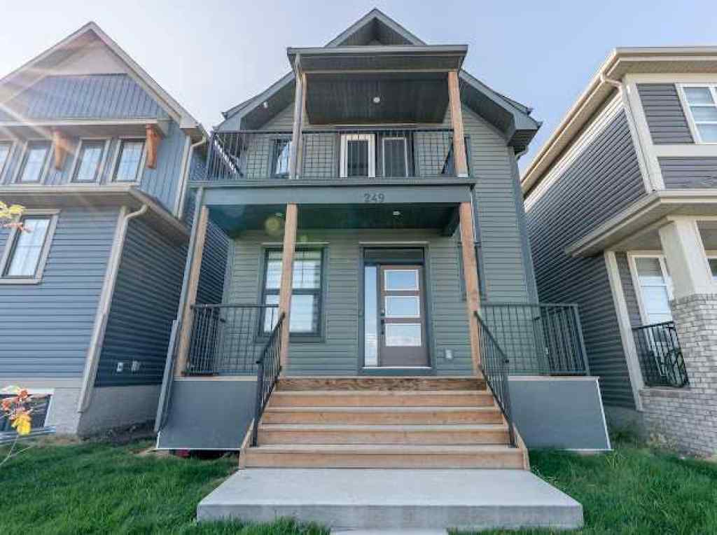 MLS® A2257627 - 249 Calhoun Common NE in Livingston Calgary, Residential
