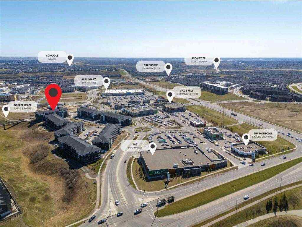 MLS® A2257633 - Unit #109 30 Sage Hill Walk NW in Sage Hill Calgary, Residential