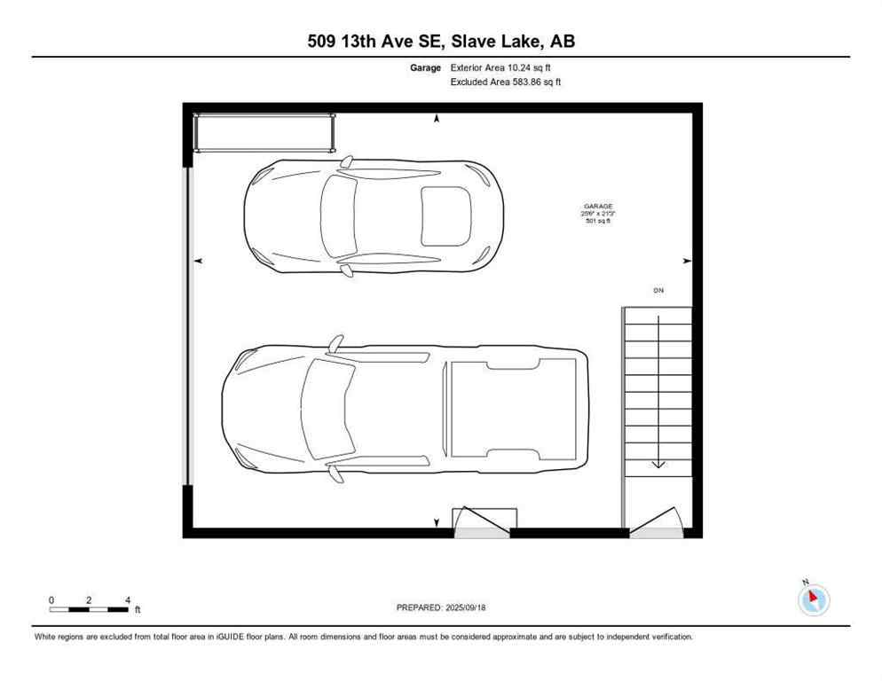 MLS® A2257639 - 509 13 Avenue SE in NONE Slave Lake, Residential