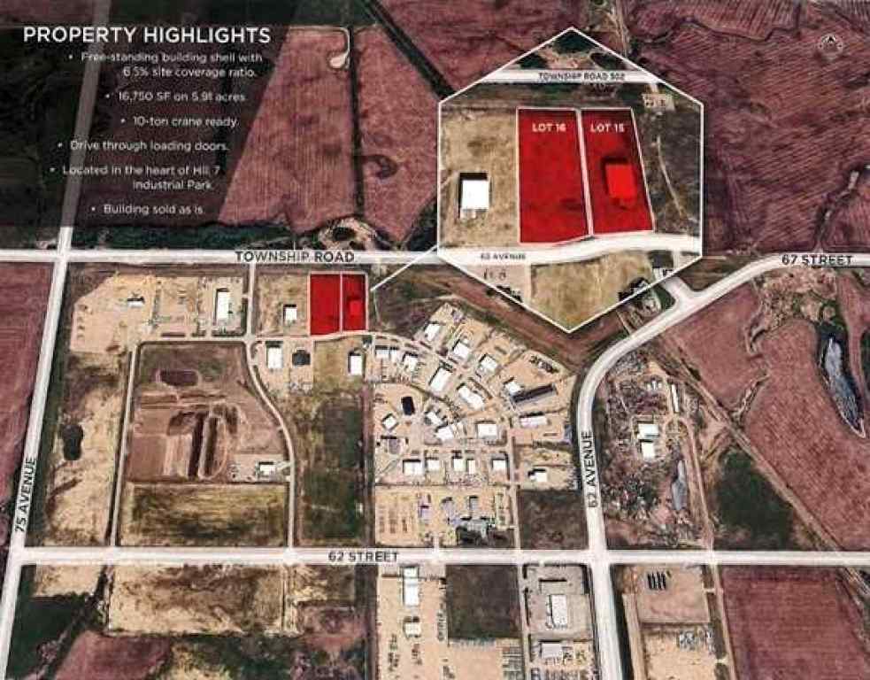 MLS® A2257672 - 6710 66 Street  in Hill Industrial Lloydminster, Commercial