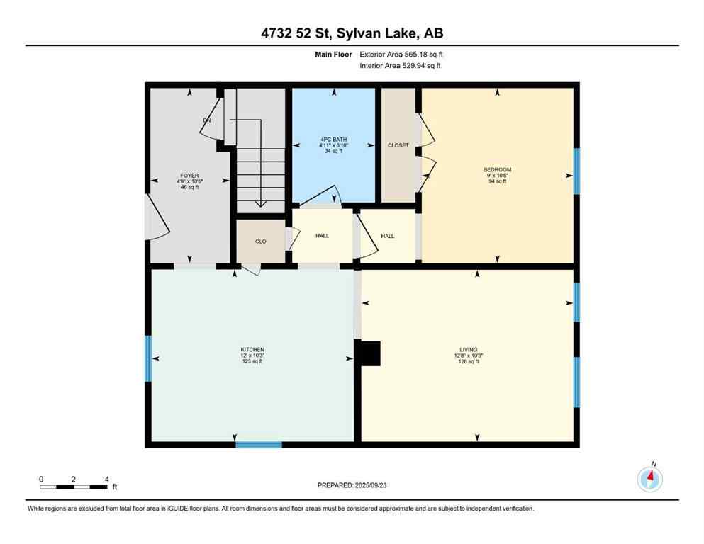 MLS® A2257726 - 4732 52 Street  in Central Core Sylvan Lake, Residential