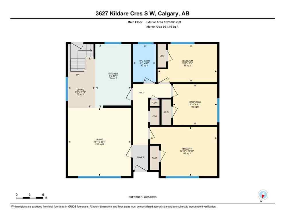 MLS® A2257729 - 3627 Kildare Crescent SW in Killarney/Glengarry Calgary, Residential