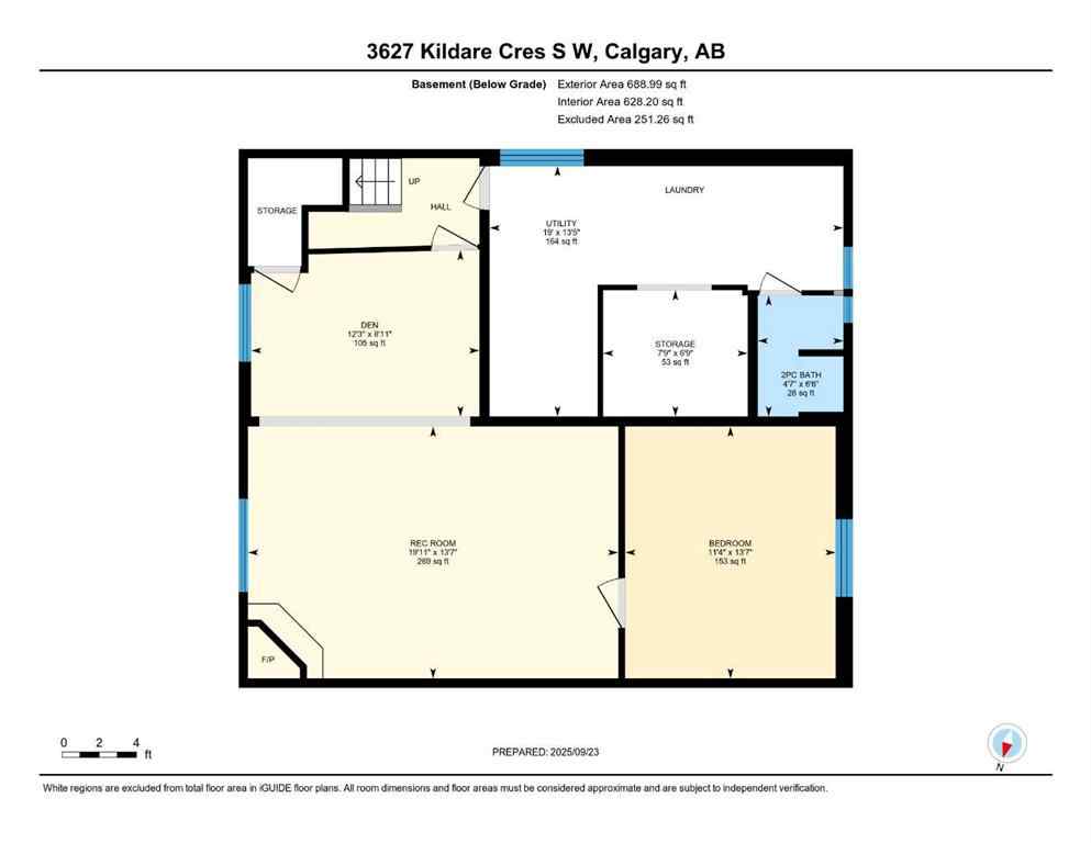 MLS® A2257729 - 3627 Kildare Crescent SW in Killarney/Glengarry Calgary, Residential