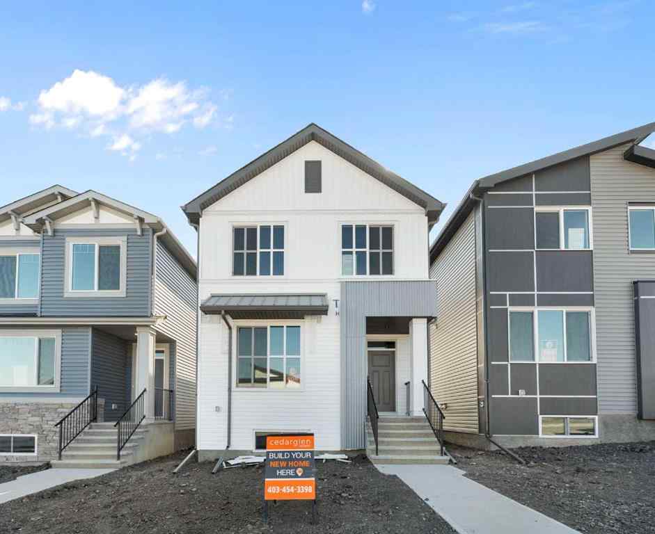 MLS® A2257737 - 34 Herron Common NE in Livingston Calgary, Residential
