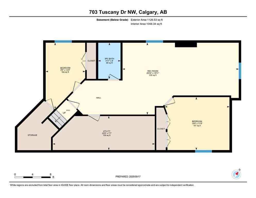 MLS® A2257755 - 703 Tuscany Drive NW in Tuscany Calgary, Residential