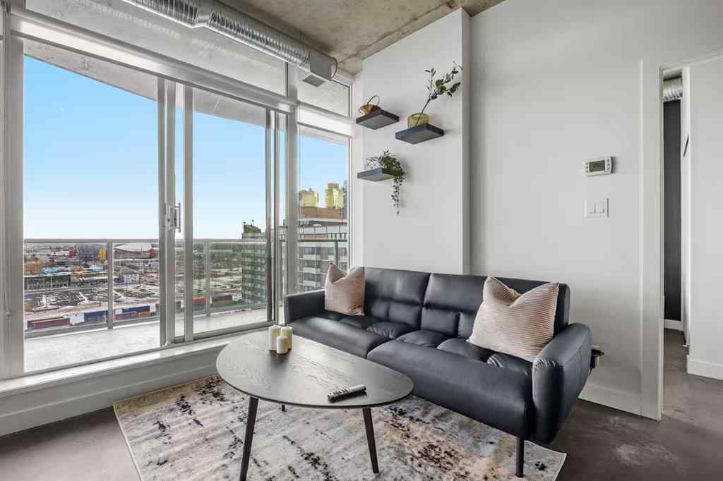 MLS® A2257759 - Unit #1307 624 8 Avenue SE in Downtown East Village Calgary, Residential