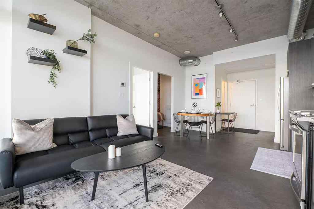 MLS® A2257759 - Unit #1307 624 8 Avenue SE in Downtown East Village Calgary, Residential