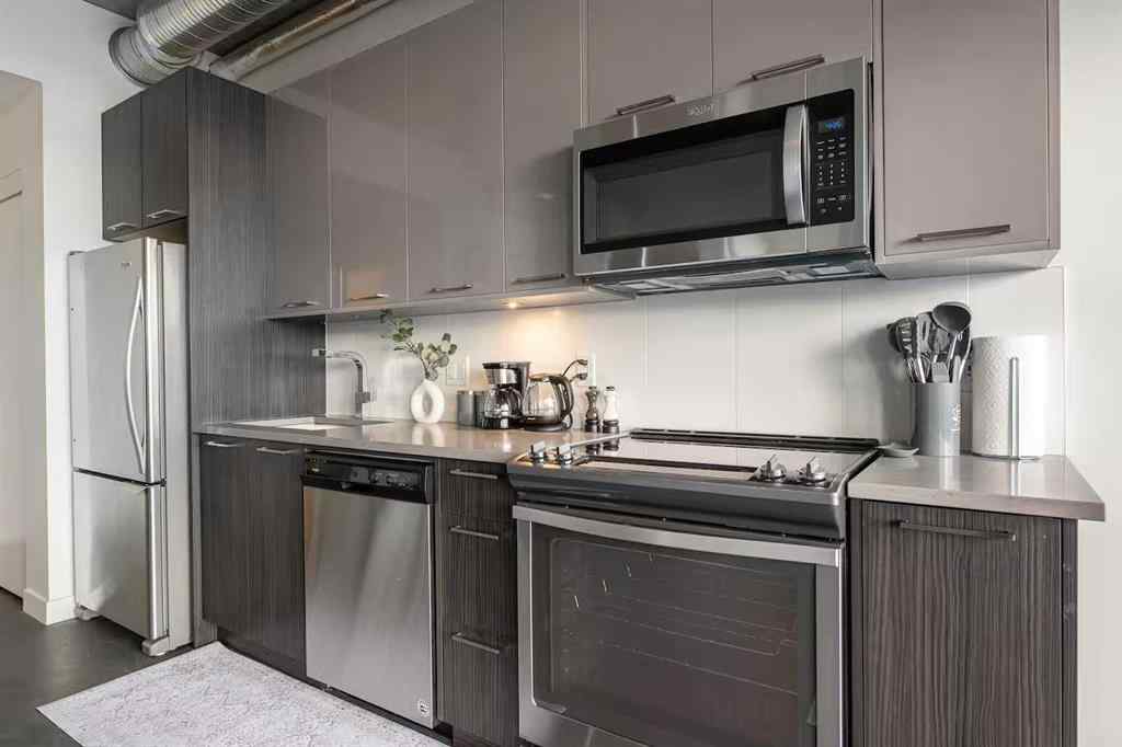 MLS® A2257759 - Unit #1307 624 8 Avenue SE in Downtown East Village Calgary, Residential