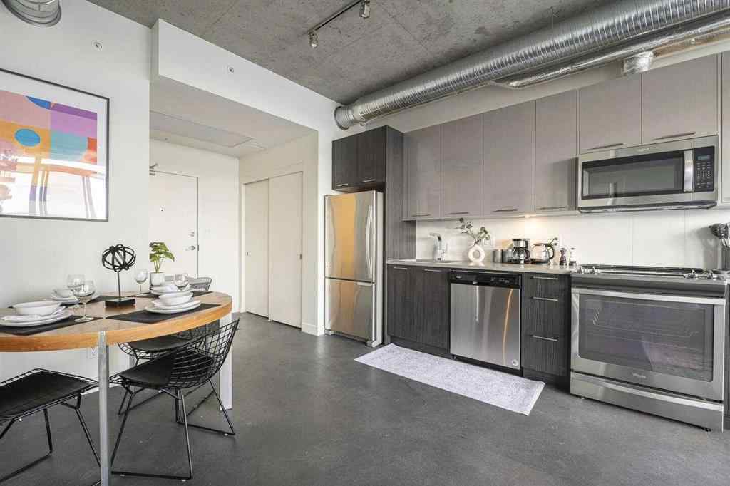 MLS® A2257759 - Unit #1307 624 8 Avenue SE in Downtown East Village Calgary, Residential