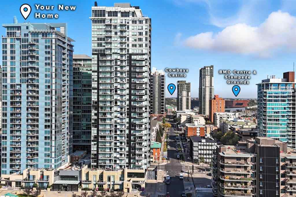 MLS® A2257767 - Unit #1706 215 13 Avenue SW in Beltline Calgary, Residential