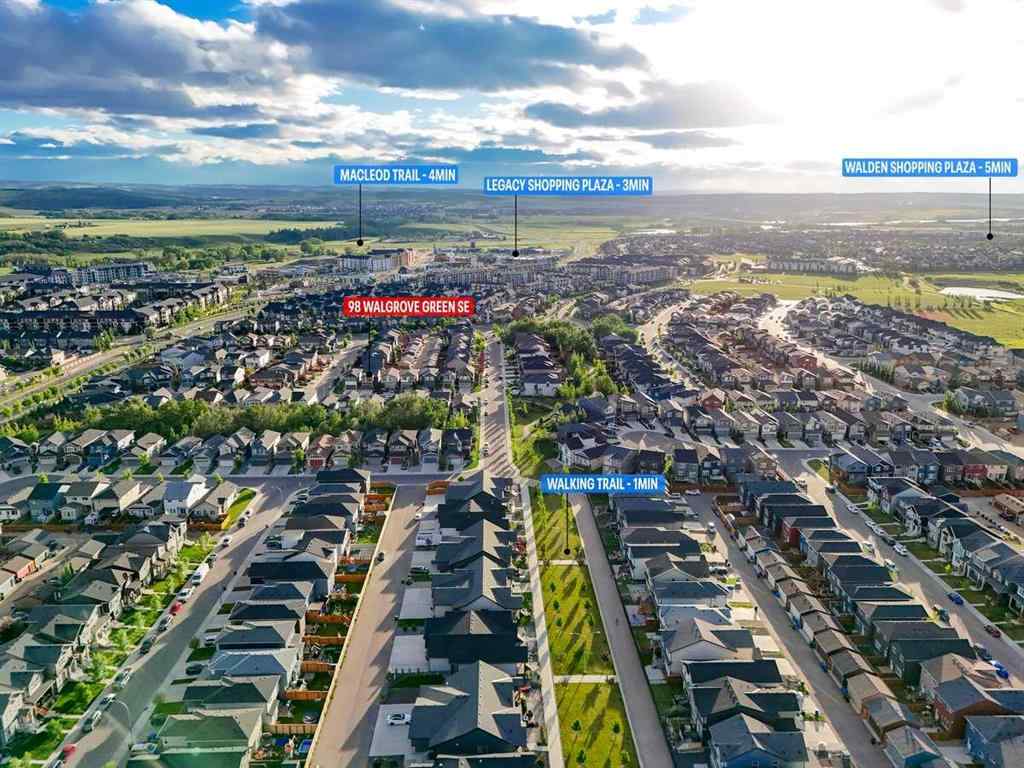 MLS® A2257792 - 98 Walgrove Green SE in Walden Calgary, Residential