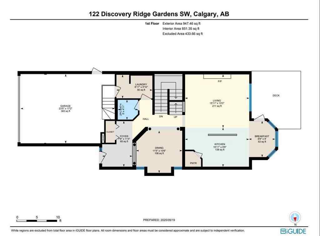 MLS® A2257802 - 122 Discovery Ridge Gardens SW in Discovery Ridge Calgary, Residential