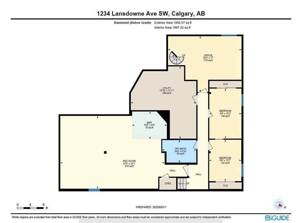 MLS® A2257826 - 1234 Lansdowne Avenue SW in Elbow Park Calgary, Residential