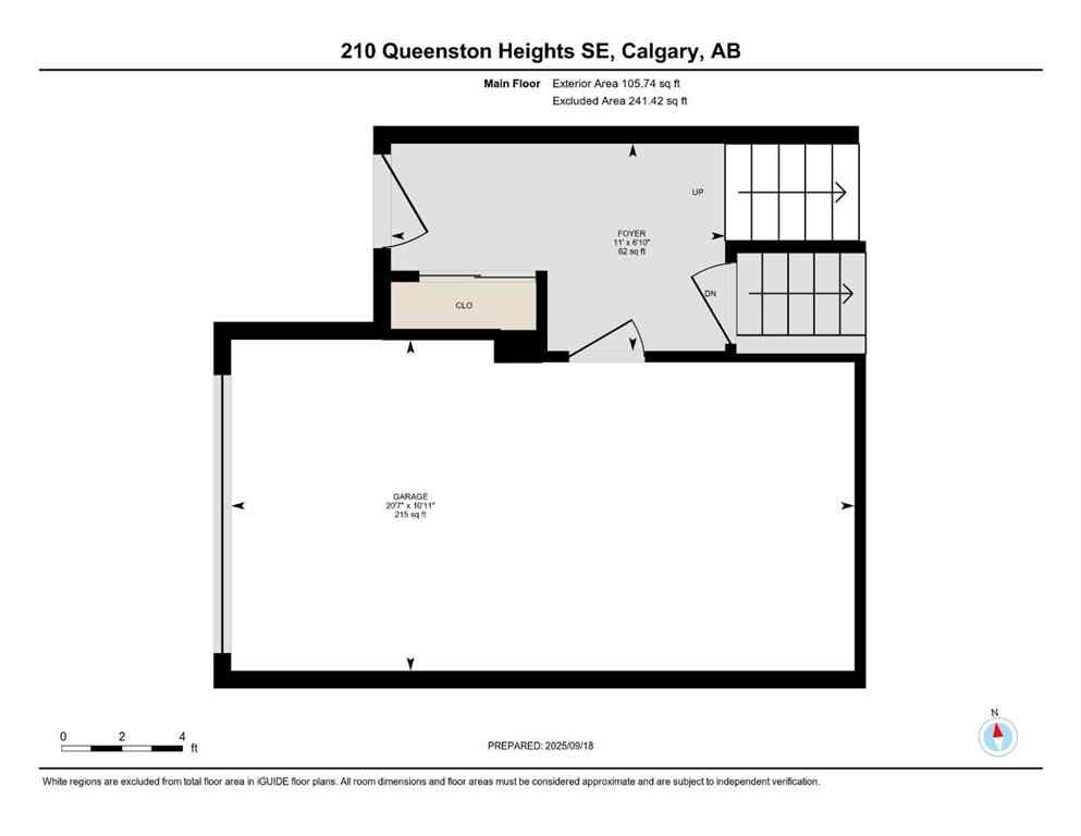 MLS® A2257844 - 210 Queenston Heights SE in Queensland Calgary, Residential