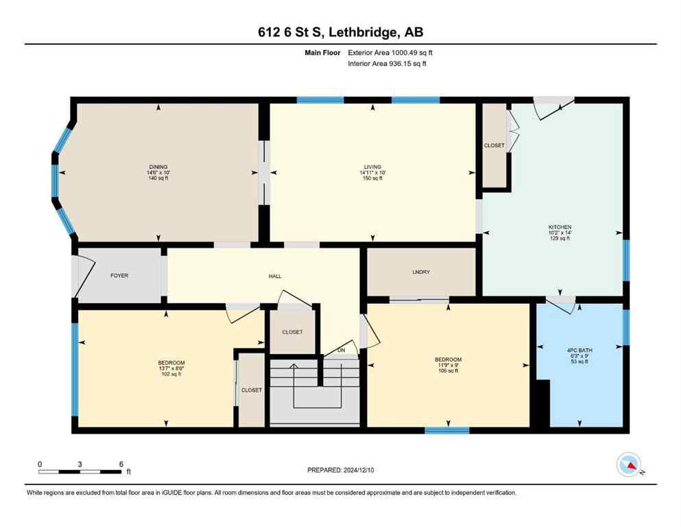 MLS® A2257862 - 612 6 Street S in London Road Lethbridge, Residential