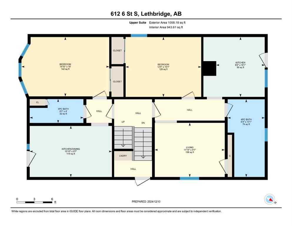 MLS® A2257862 - 612 6 Street S in London Road Lethbridge, Residential