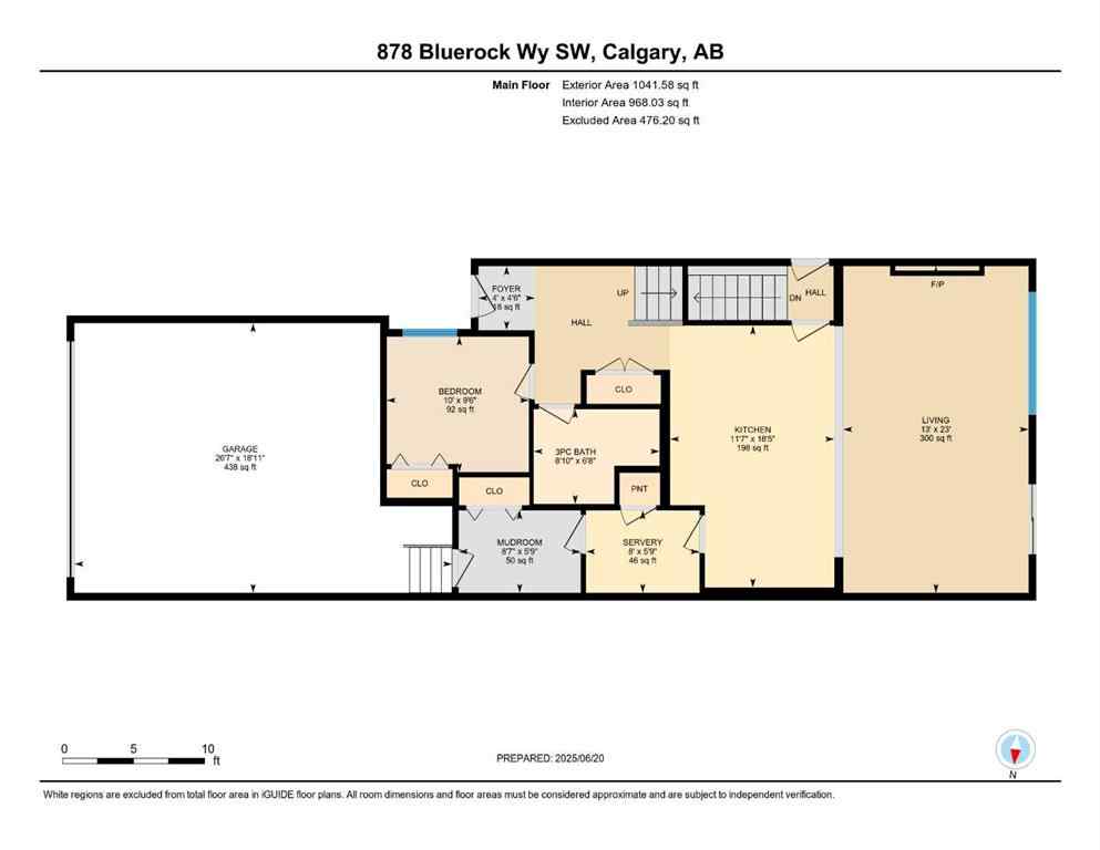 MLS® A2257906 - 878 Bluerock Way SW in Alpine Park Calgary, Residential