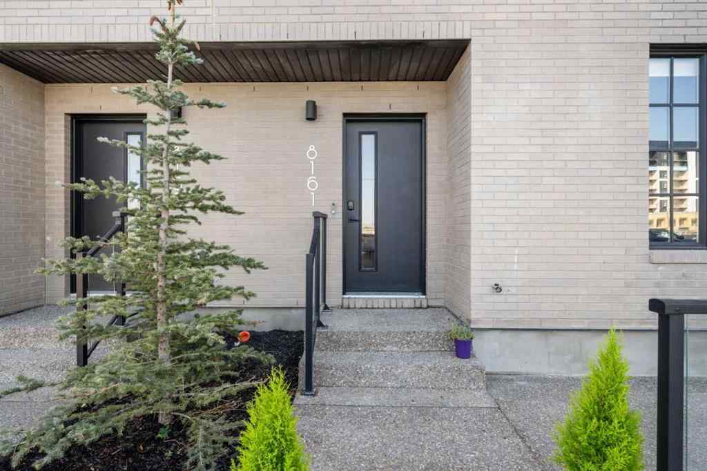 MLS® A2257907 - 8161 8 Avenue SW in West Springs Calgary, Residential