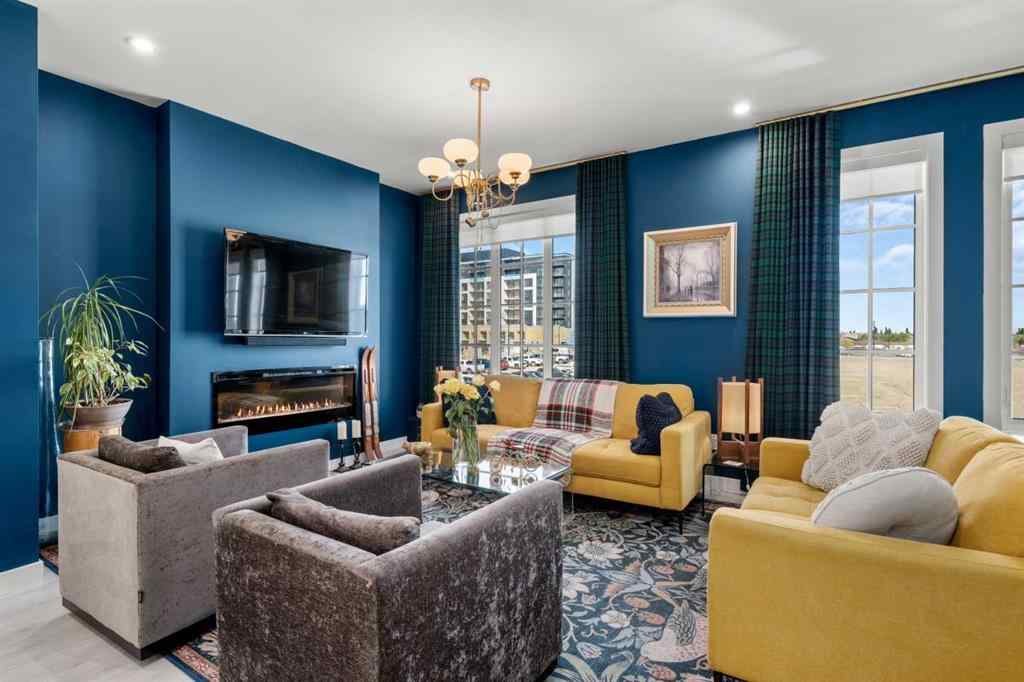 MLS® A2257907 - 8161 8 Avenue SW in West Springs Calgary, Residential