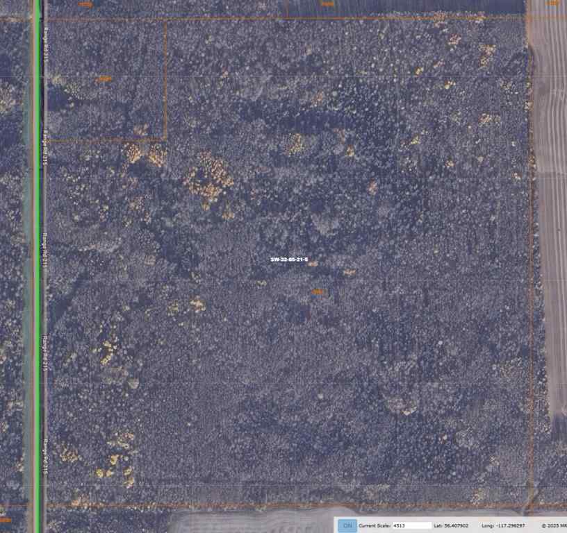 MLS® A2257953 -  ON Range Road 215   in NONE Rural Northern Lights, County of, Land