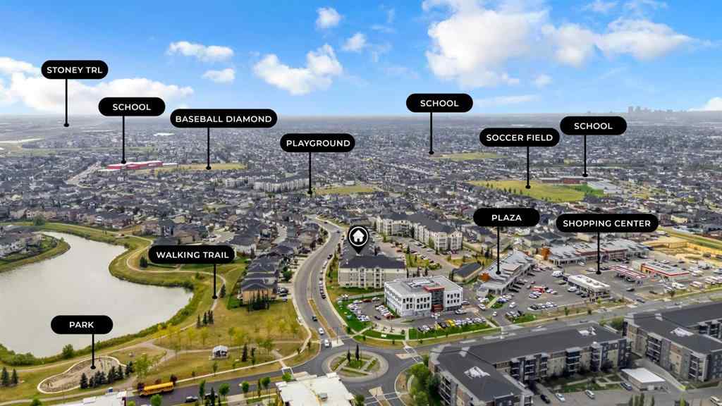 MLS® A2257971 - Unit #2212 1140 Taradale Drive NE in Taradale Calgary, Residential